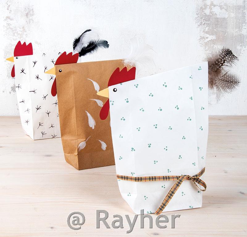 KOKOŠI OD PAPIRNATIH VREĆICA