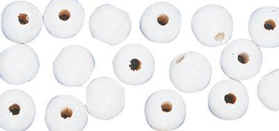 Wooden beads FSC 100%, polished, 6mm o,