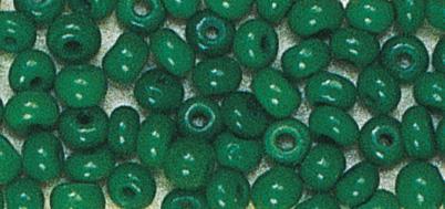 Perle opak, 2,6 mm o, zeleno, 17g