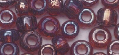 Perle transparent, 2 mm o, lila, 17g