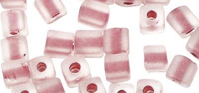 Perle "Arctica" kocka, crvene, 3,4 mm, 15 g
