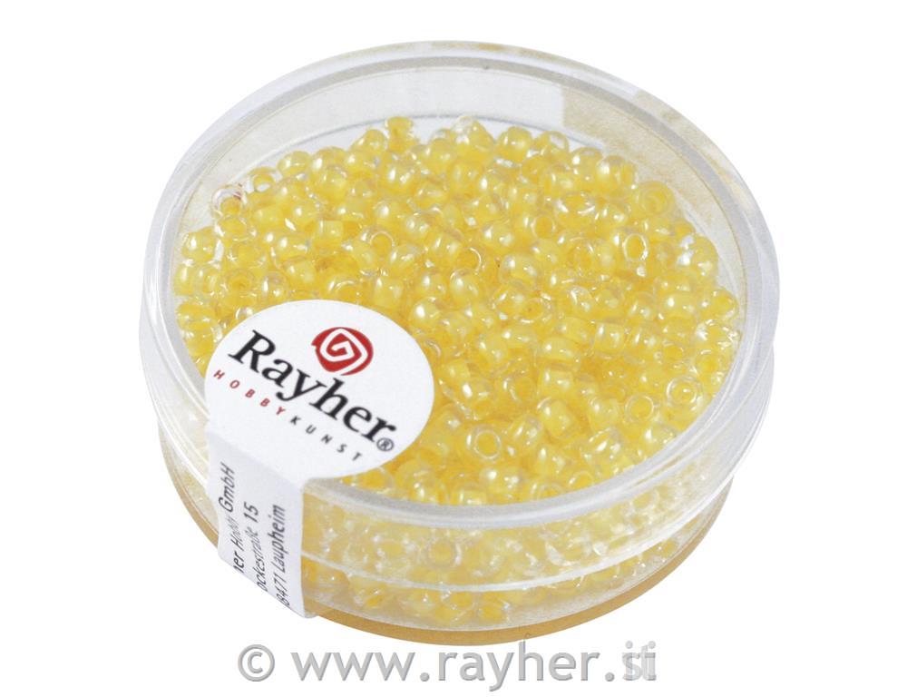 Rocailles "Arctic", vanilla, 2,6 mm o, b