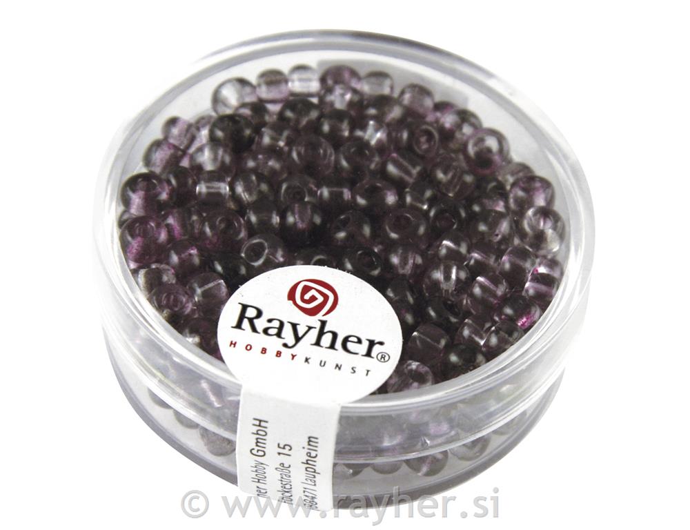 Perle, 4 mm, dvije tone, robida, 10g