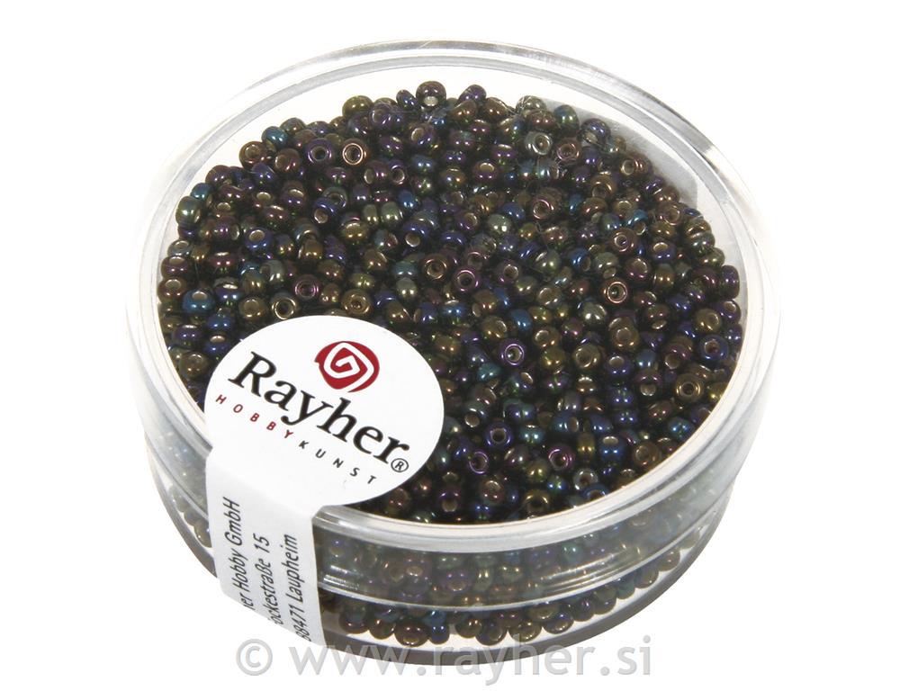 Kuglice sa srebrnom pozadinom, oko 2 mm,artičoka, 17g