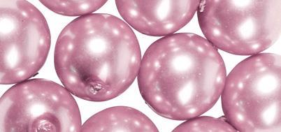 Perle staklo "Renaissance",orhideja oko4 mm, 85 kom.