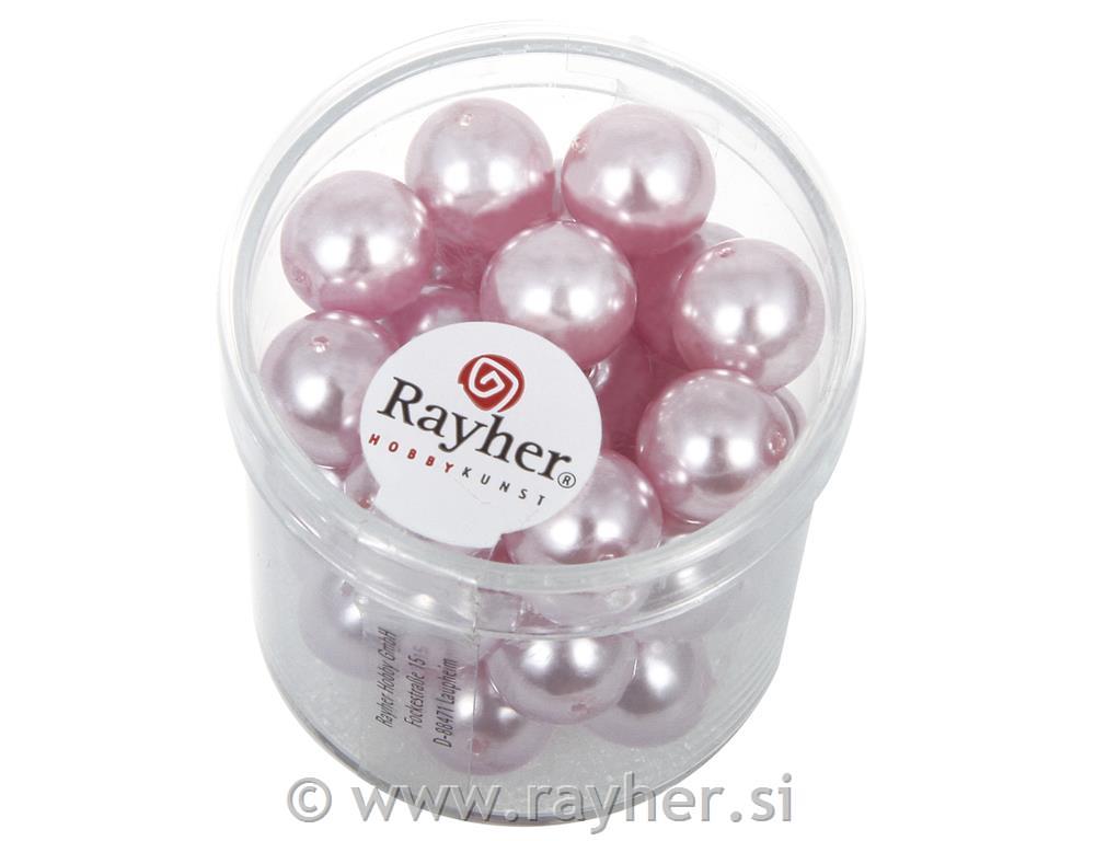 Glass beads "Renaissance", 10 mm o, orch