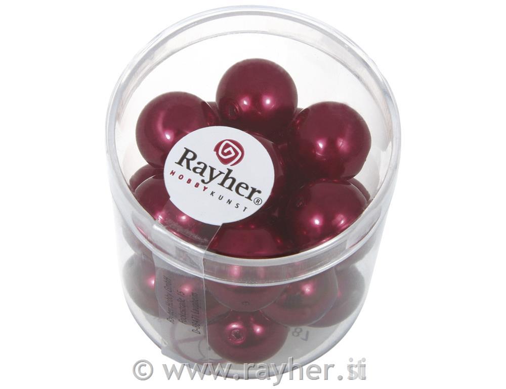 Glass beads "Renaissance", 12 mm o, clas