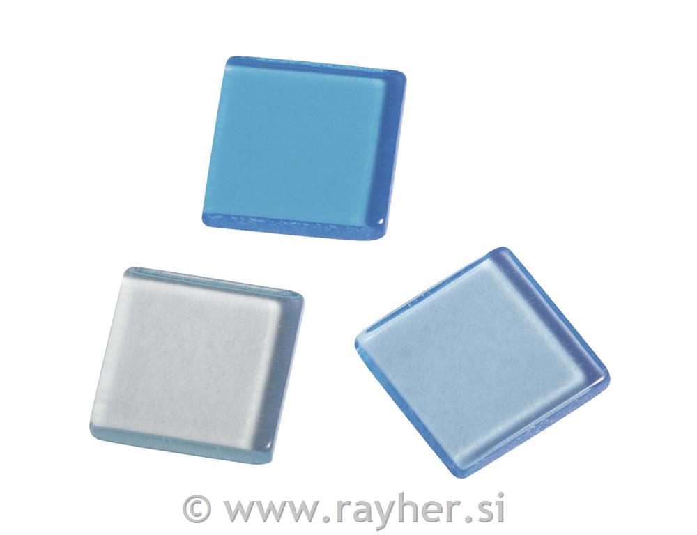 Mozaik "Akril", 1x1 cm, proziran, laguna, cca 205 kom / 50 g