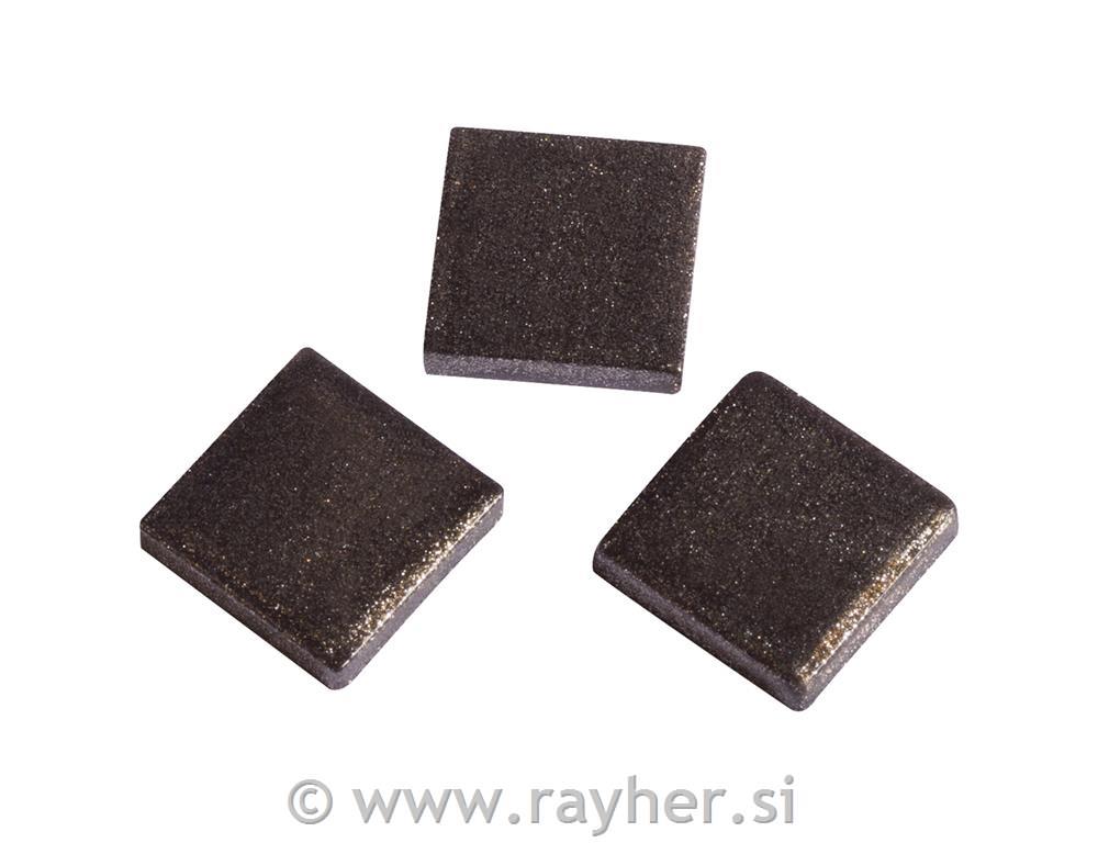 Mozaik "Acryl", 1x1 cm, metalni sjaj, bež smeđa, cca 205 kom / 50 g