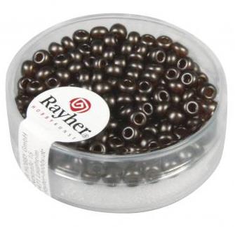 Perle voskaste, tam.smeđa, 2.6mm, 7g