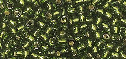Premium-Rocailles, 2,2 mm o, olive, box