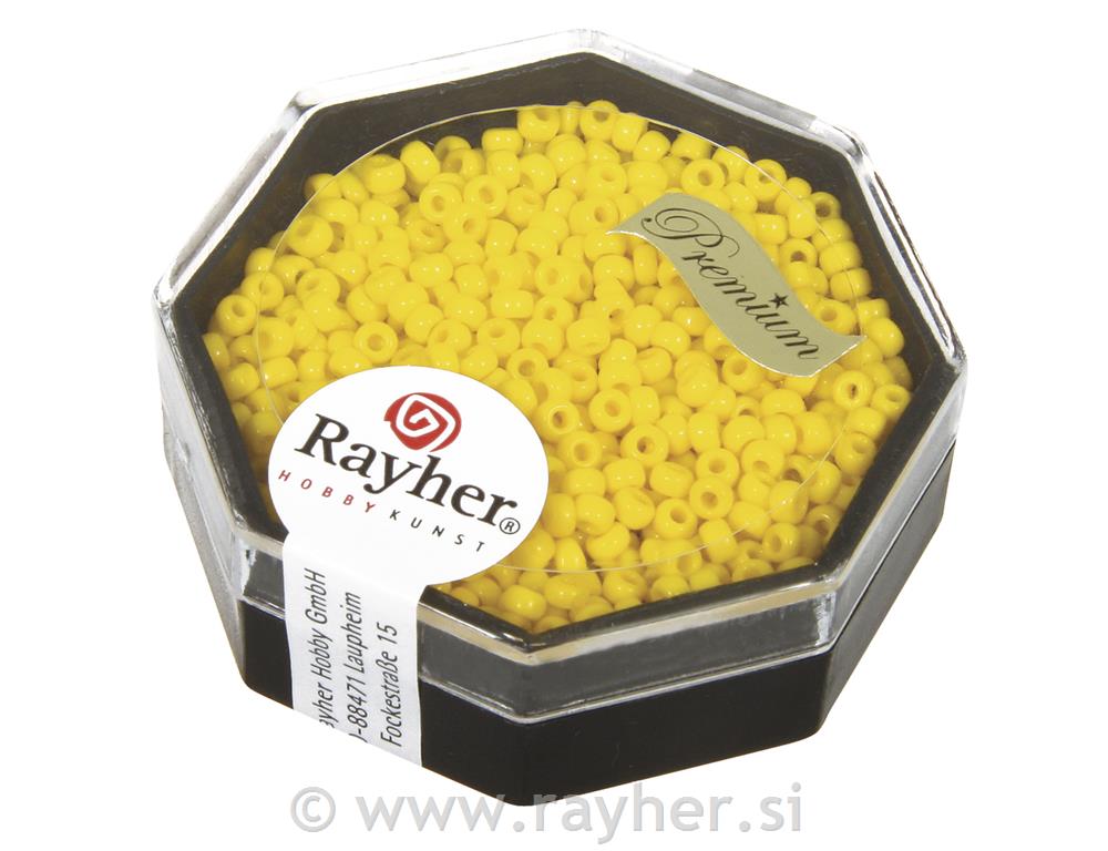 Perle Premium Miyuki, 2,2 mm o, opak, zlate, 12g