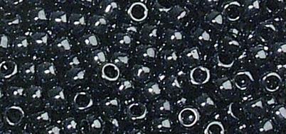 Perle Premium Miyuki, 2.2 mm o, metalnisjaj, antracit, 8g