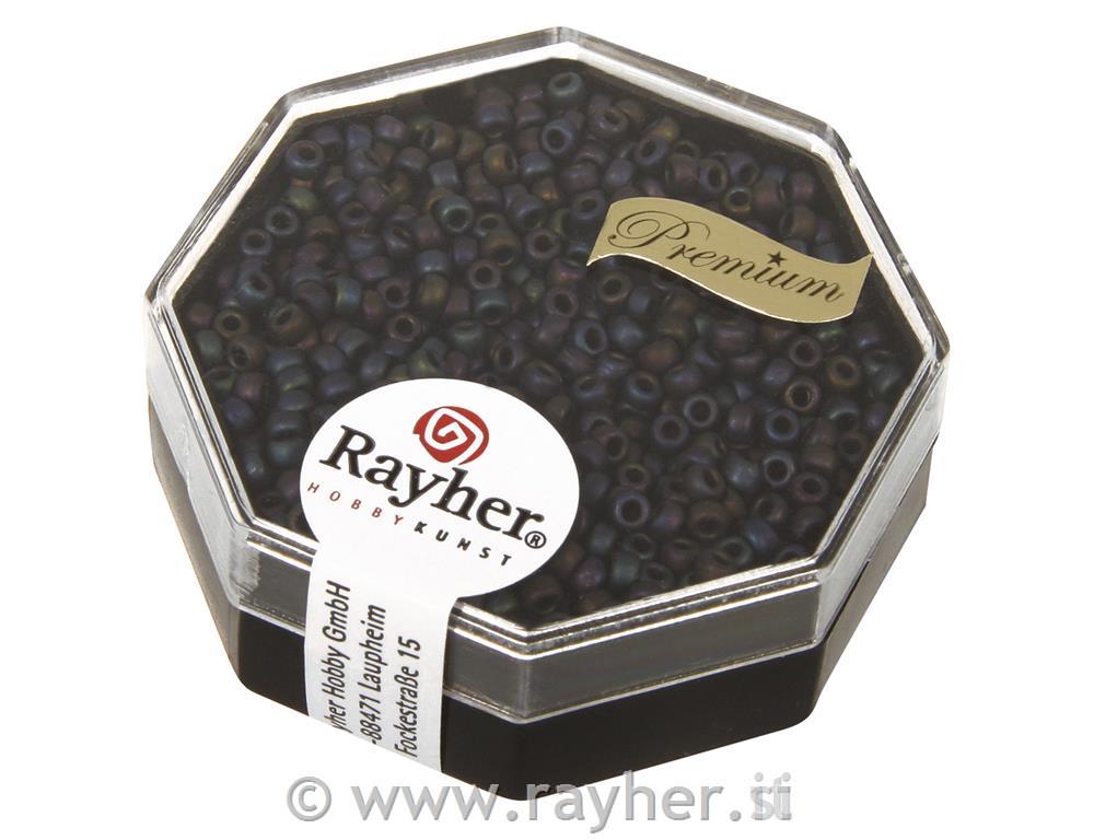 Perle Premium Miyuki, 2,2 mm o, tem. sive, metallic frosted,