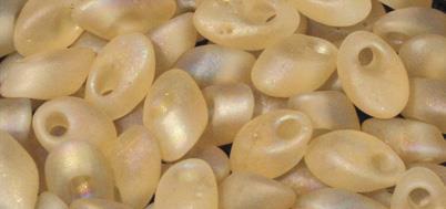 Perle Megatama Miyuki, proz. zam. duga,sv.topaz, 4x7 mm, produžen, 9g
