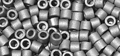 Perle Delica Miyuki, 2.2 mm o, čelik sive, matirani