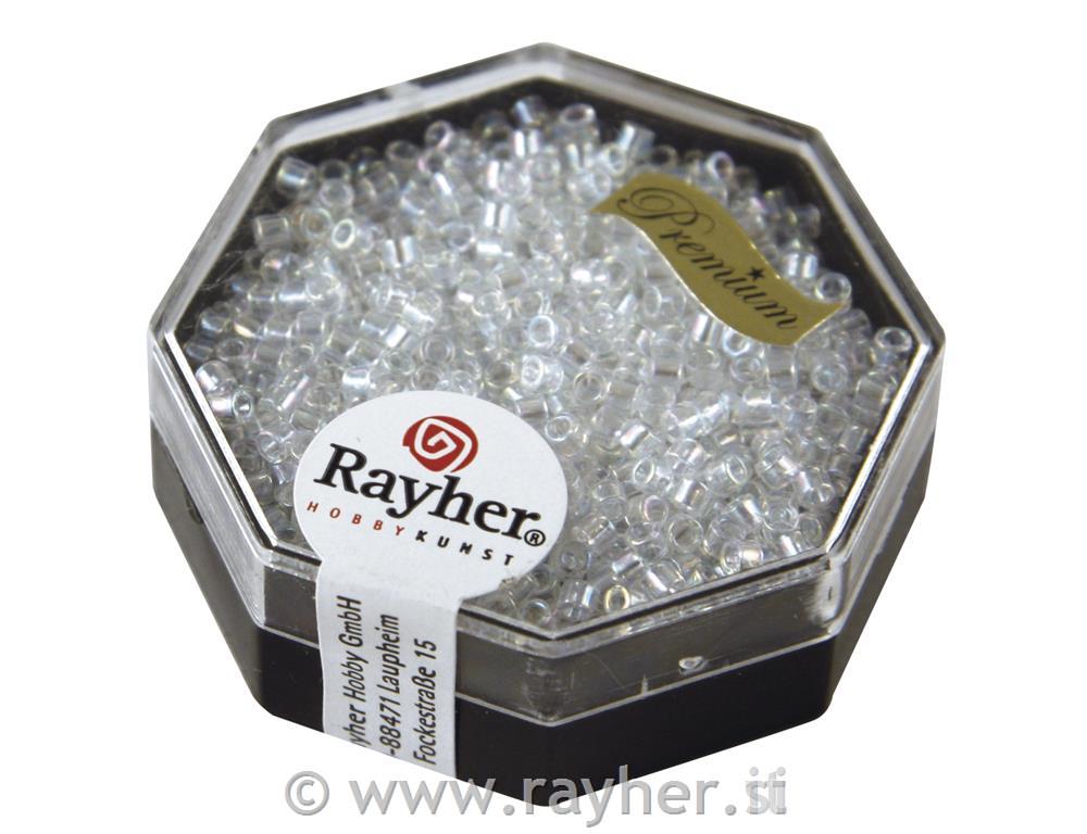 Delica-Rocailles, 2,2 mm o, moonstone, t