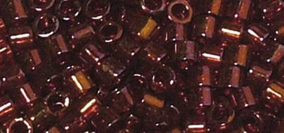 Perle Delica Miyuki, 2.2 mm o, crveno,prozirna, duga