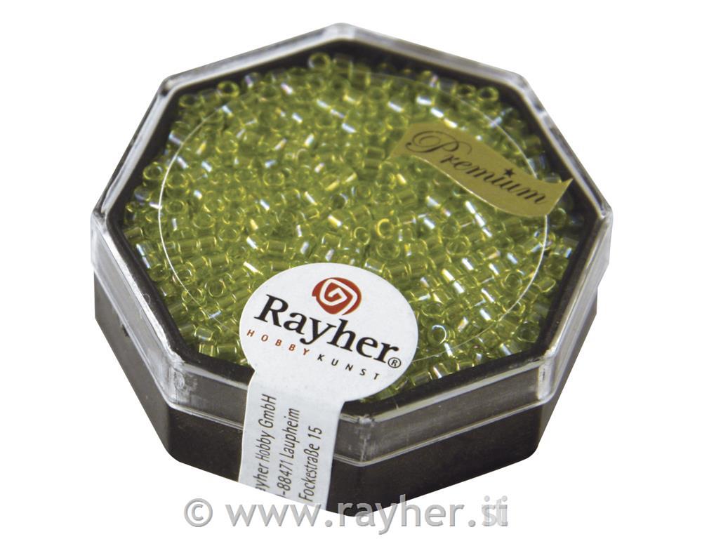Delica-Rocailles, 2,2 mm o, apple green,