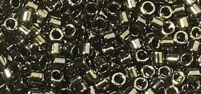 Perle Delica Miyuki, 1.6 mm o, s metalnim sjajem, briljant.bakrena, 4g