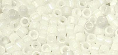 Perle Delica Miyuki, 1,6 mm o, snježnobijelo, 6g