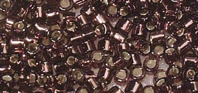 Perle Delica Miyuki, 1,6 mm o, ljubičasta, 8g, prozirna, duga