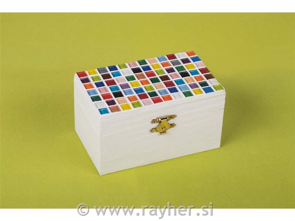 Mozaik kamenčići, 1x1 cm, razne boje