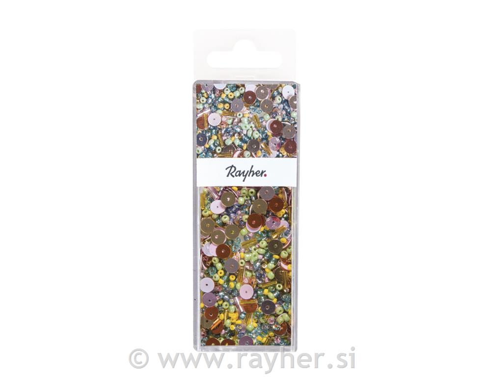 Set perl sa žicom, 80g, žica 50mx0.3mm