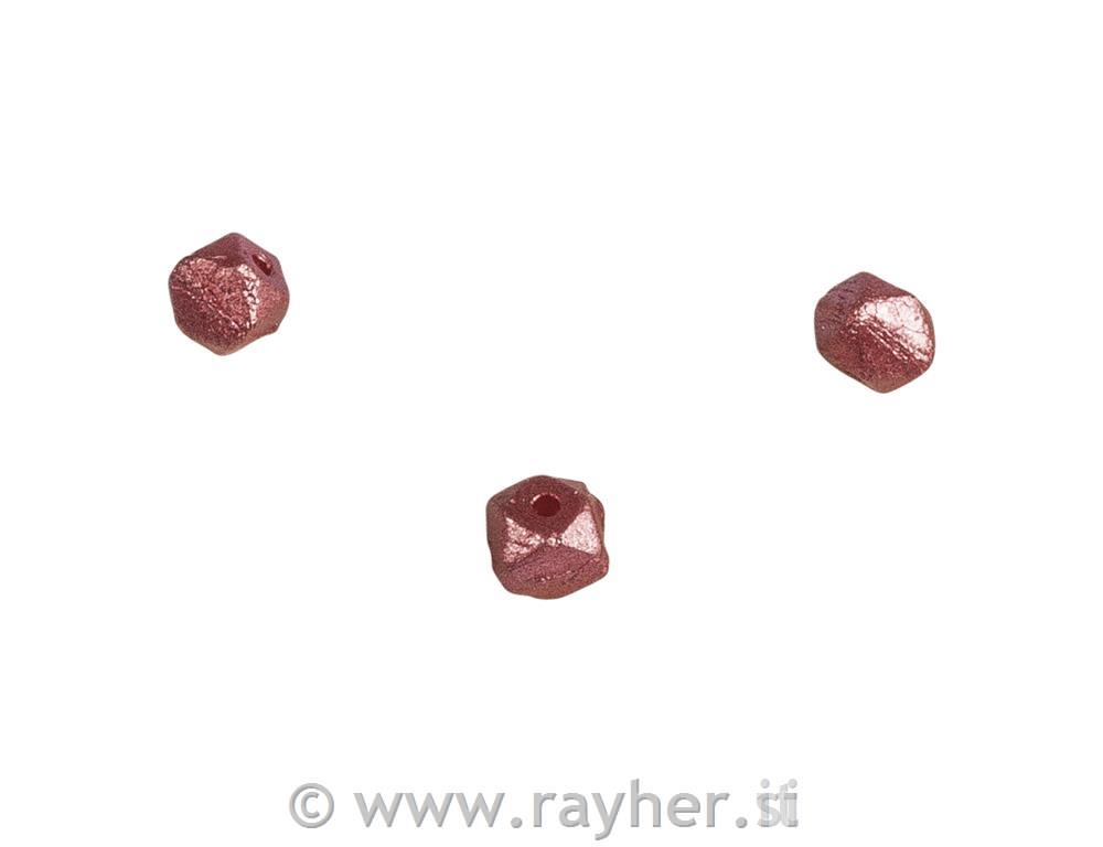 Perle Antique, 4mm, starinski ružičasti,120 kom