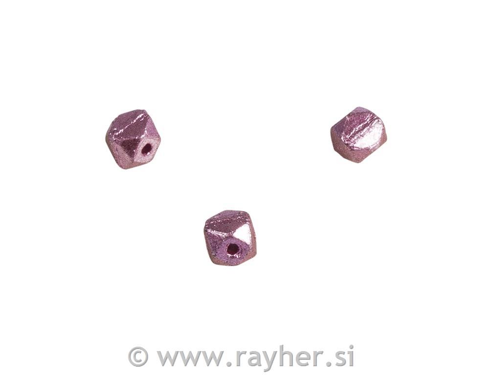 Perle Antique, 4mm, antička orhideja, 120 kom