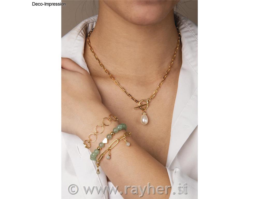 Set za izradu lančića Click&Match, zlatn