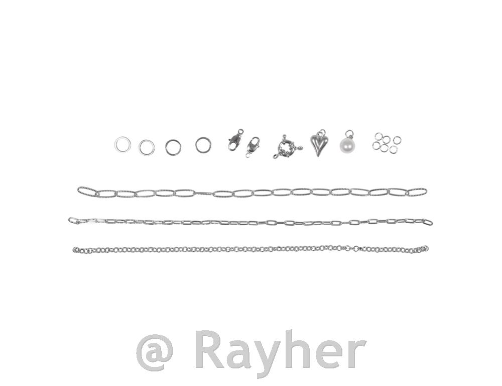 Set za izradu nakita Click & Match, srebza 3 narukvice ili 1 ogrlicu