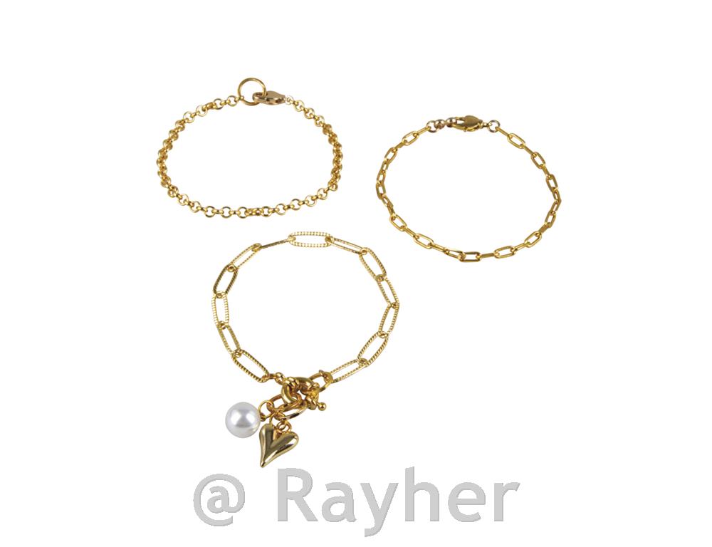 Set za izradu nakita Click & Match, zlatza 3 narukvice ili 1 ogrlicu