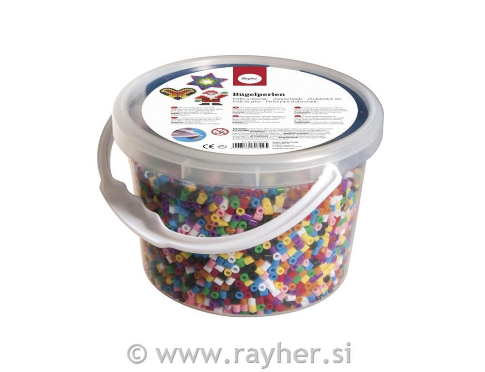 Ironing beads Set6000beads+layout board+ironing paper,box