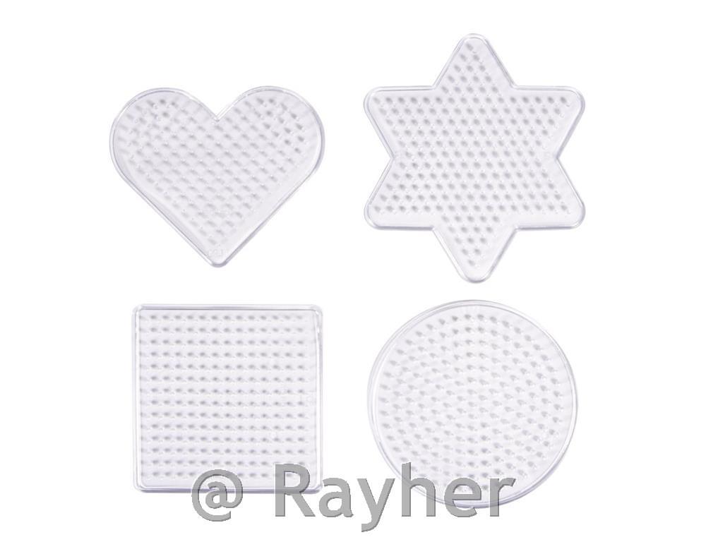 Ploče za perle za peglanje 4 motiva