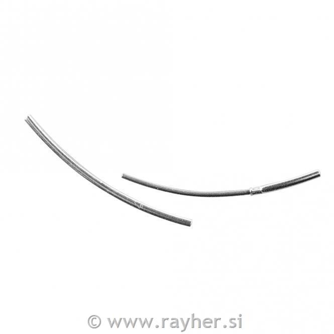 Catch, 1,5/2 mm o, platinum, tab-bag 1 p