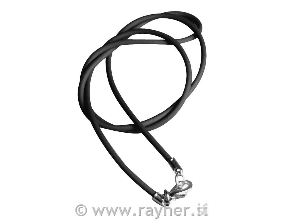 Ogrlica od karabinera, 42 cm, 2,00 mm o,1 kom, bn