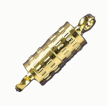 Magnetska obujmica 8mm, zlato bn