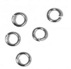 Prsten, o4.6mm, 1mm, srebro, 20kom