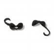 Squeeze Catch 3mm o, black, tab-bag 10pc