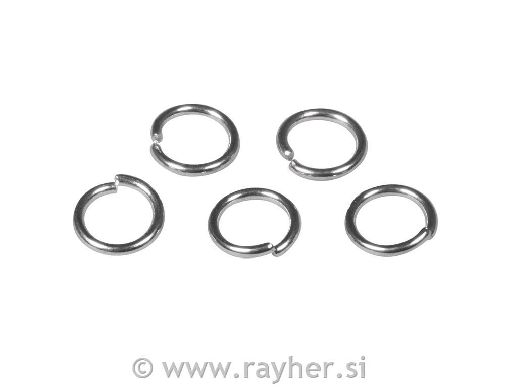 Prsten, 7 mm, 50 kom, platina
