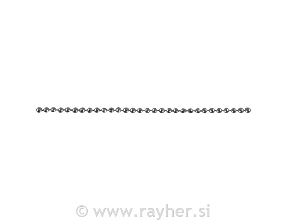 Lanac vojni 1 mm platine 90 cm