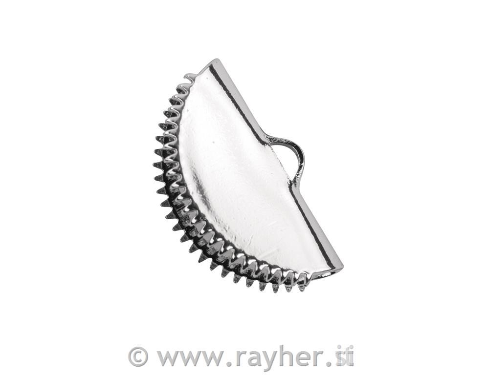 Držač naušnice Half Moon, srebrna, 20x10cm, set 2
