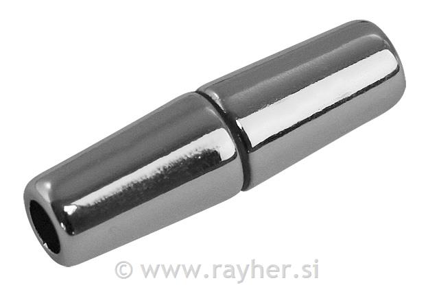 Magnetska kopča 28 x 8 mm, za traku od 4mm, za traku od 4 mm