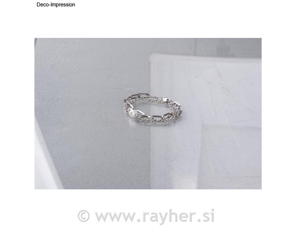 Prsten-ogrlica, srebro, prsten od 4 mm,80cm