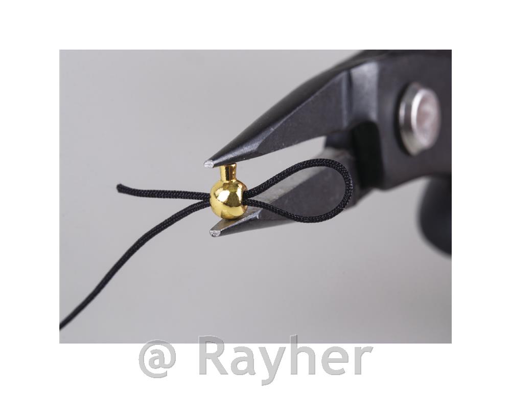 Perla za pozicioniranje, okrugla, srebrn3,5 x 3 mm, 10 komada