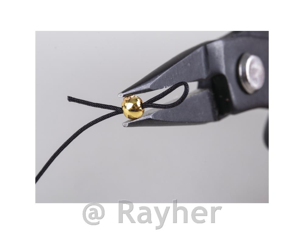 Perla za pozicioniranje, okrugla, srebrn3,5 x 3 mm, 10 komada