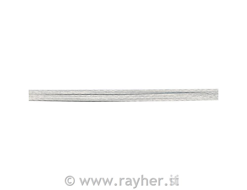 Florist's wire, taped, 50 cm, 1 mm o, wh