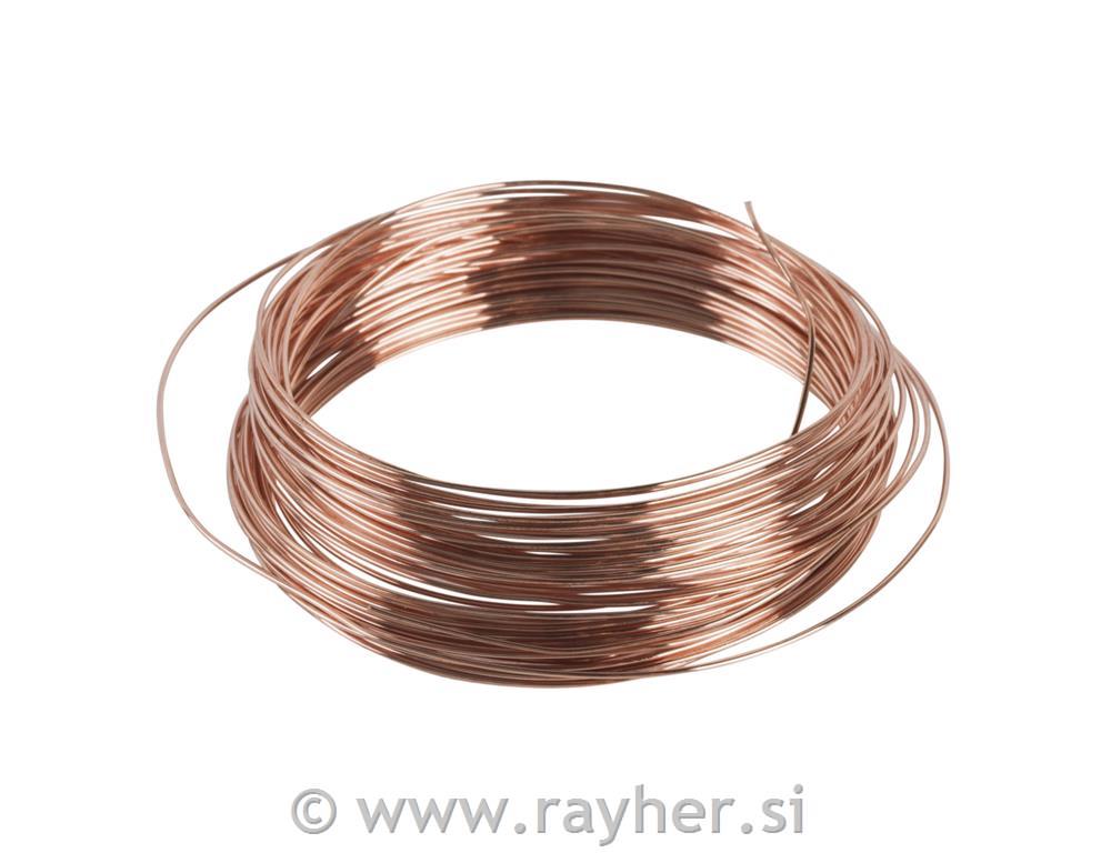 Žica bakrena, 0,60 mm o, 10 m