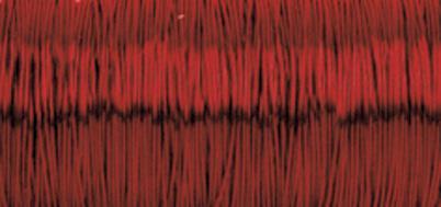 Crochet wire for jewelleries, red, 0,30